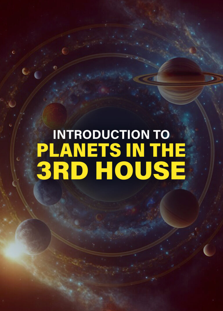 The 3rd House (Sahaj Bhav) in a birth chart explained by a professional astrologer in Pune.