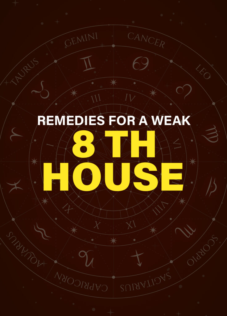 The 8th House of Astrology symbolizing transformation and astrology solution for marriage problems in Pune
