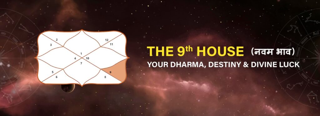 The 9th House of Astrology explaining dharma, destiny, and astrology solution for marriage problems in Pune